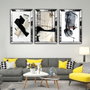 Wallity Conjunto de 3 Cuadros Decorativos Huhu408 Multicolor 50 x 70 cm